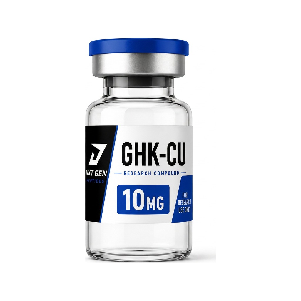 GHK-Cu research compound label